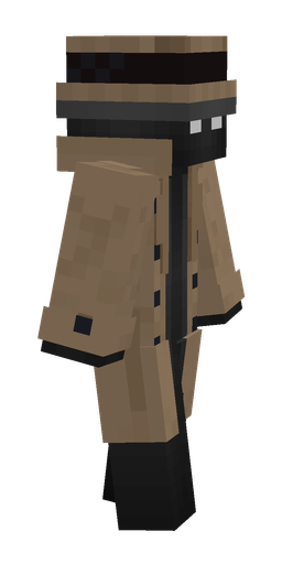 Black skin: body, right side render