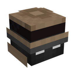 Black skin: head render