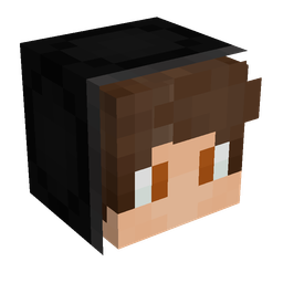 Black skin: head render