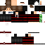 Black skin: raw texture render