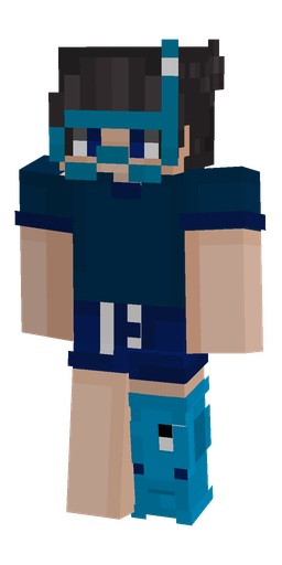 Black skin: body, front render