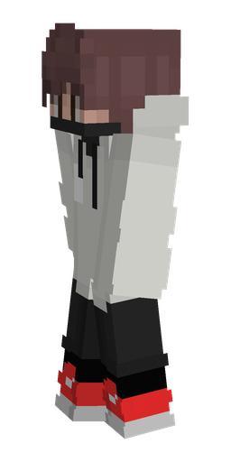 Black skin: body, left side render