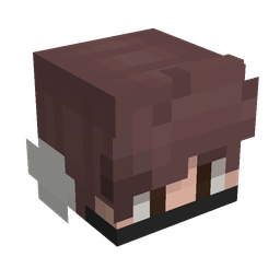 Black skin: head render