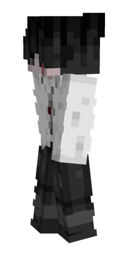 Black skin: body, left side render