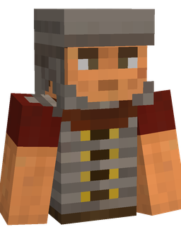 Brown skin: bust render
