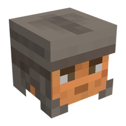 Brown skin: head render