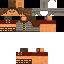 Brown skin: raw texture render