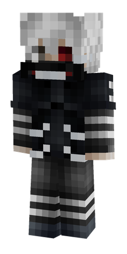 Black skin: body, front render