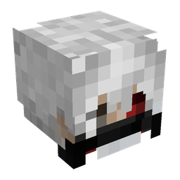 Black skin: head render