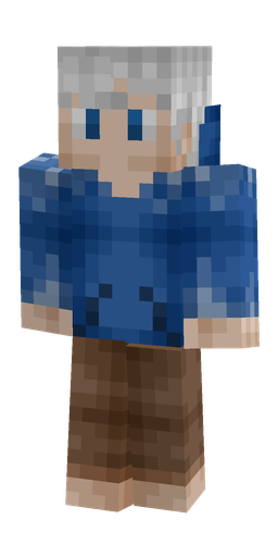 Blue skin: body, front render