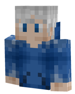 Blue skin: bust render