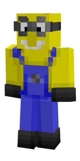 Black skin: body, front render