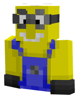 Black skin: bust render