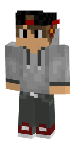 Black skin: body, front render