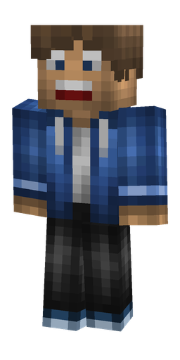 Black skin: body, front render