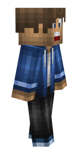 Black skin: body, right side render
