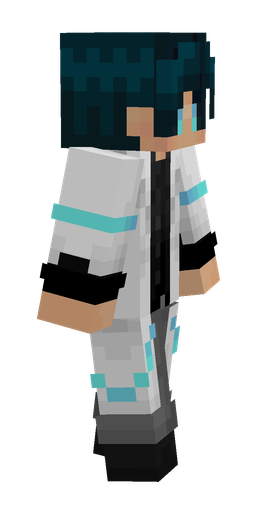 Black skin: body, right side render