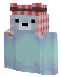 Blue skin: bust render