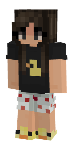 Black skin: body, front render