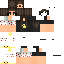 Black skin: raw texture render