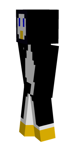 Black skin: body, left side render