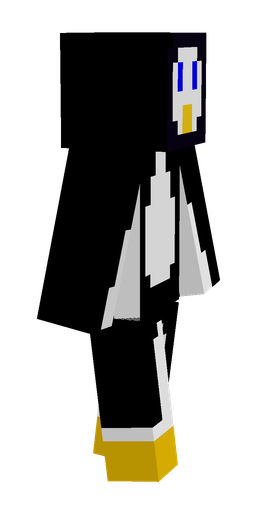 Black skin: body, right side render