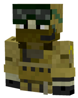 Black skin: bust render