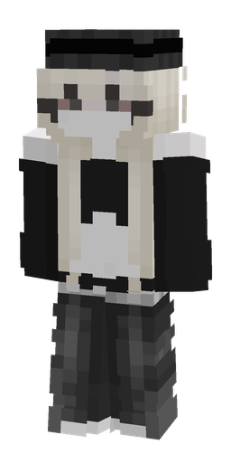 Black skin: body, front render