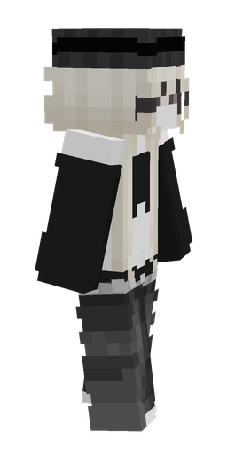 Black skin: body, right side render