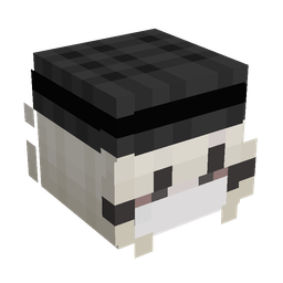 Black skin: head render