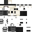 Black skin: raw texture render
