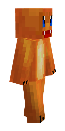 Brown skin: body, right side render