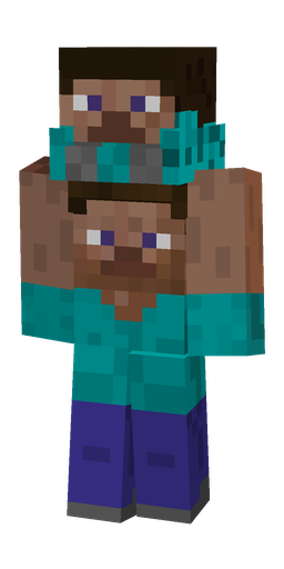 Black skin: body, front render