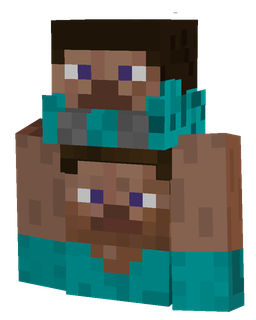 Black skin: bust render