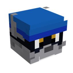 Blue skin: head render