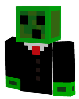 Black skin: bust render