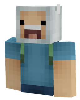Blue skin: bust render