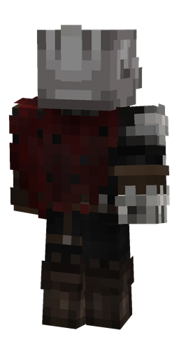 Black skin: body, back render