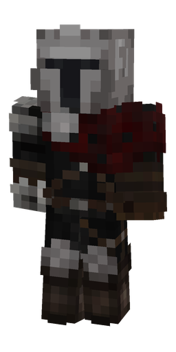 Black skin: body, front render