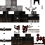 Black skin: raw texture render