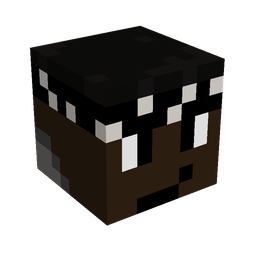 Brown skin: head render