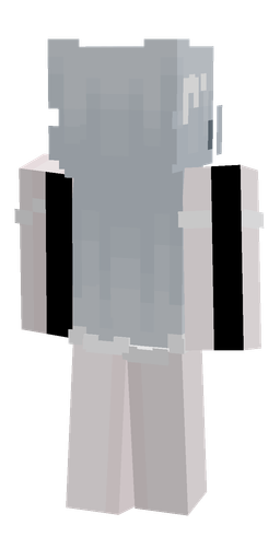 Blue skin: body, back render