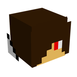 Black skin: head render
