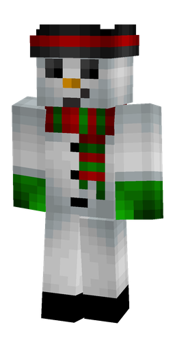 Black skin: body, front render