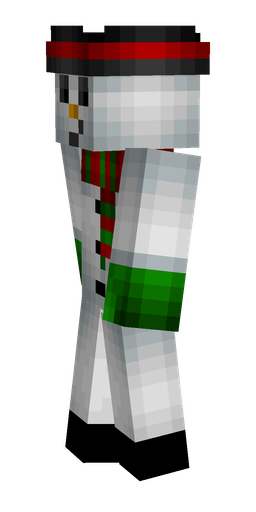 Black skin: body, left side render