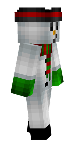 Black skin: body, right side render