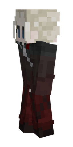 Black skin: body, left side render