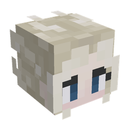 Black skin: head render