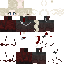 Black skin: raw texture render