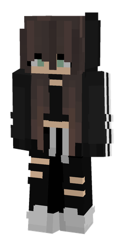 Black skin: body, front render